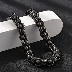 Bracciali a catena in acciaio inossidabile 304 per donna e uomo&nbsp;BJEW-A031-04C-AS