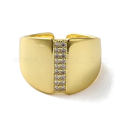 Messing mit Zirkonia-Ringen&nbsp;LS-RJEW-B057-18G
