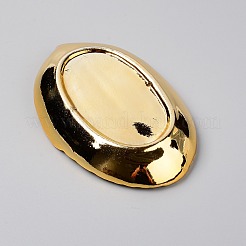 Vassoio in ceramica bianca&nbsp;AJEW-WH0181-99
