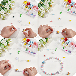 DIY-Set zur Herstellung von Schmetterlings- und Blumenarmbändern&nbsp;DIY-SC0033-01