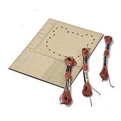 Kit d'art à cordes bricolage arts et artisanat pour enfants&nbsp;DIY-P014-B06