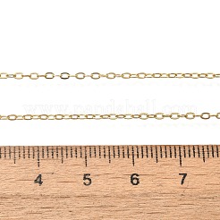 Halsketten mit Ankerkette aus Messing für Damen&nbsp;NJEW-M048-01G
