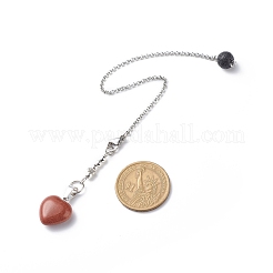Pendoli da rabdomanzia con pietre preziose miste naturali e sintetiche&nbsp;PALLOY-JF01902