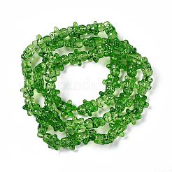 Perles en verre transparentes&nbsp;GLAA-P005-N