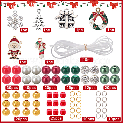 Bausatz zum Selbermachen von Weihnachtsarmbändern&nbsp;DIY-SC0021-67