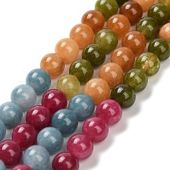 Natürliche weiße Jade perlen Stränge&nbsp;X-G-Z097-A01-8mm-C