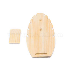 Présentoirs en bois&nbsp;AJEW-WH0251-16