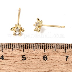 Ohrstecker aus Messing mit Bienenmotiv&nbsp;CU-CBAE7DF-39G