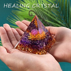 Amethyst-Kristallpyramidendekorationen&nbsp;JX073A