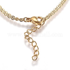 Bracelets en laiton à maillons en zircone cubique transparent&nbsp;BJEW-Z003-12G
