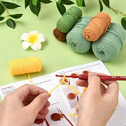 1 Schachtel DIY-Stricksets für Sonnenblumentaschen für Anfänger&nbsp;DIY-CJ0002-53