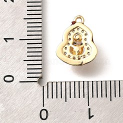 Ottone micro spianare fascino zirconi&nbsp;KK-C085-21G