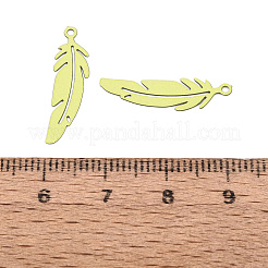 Anhänger aus sprühlackiertem 430er Edelstahl&nbsp;STAS-N121-06B