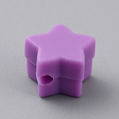 Perline focali in silicone a stella&nbsp;LS-SIL-TAC0008-08L