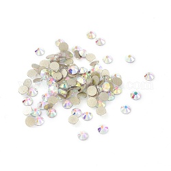 K9 strass opale brillant, décoration d'ongle de pierres précieuses rondes plates, pour les embellissements de fabrication de bijoux de bricolage, rose ab, 2.5mm, environ 1440pc / bag