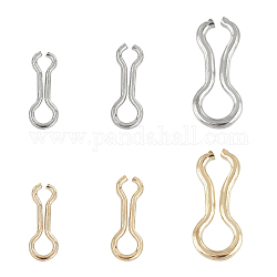 SUPERFINDINGS 240pcs Fishing Wire Eyes Sinker Fishing Loops Eyes Swivels Screw Leads Mould Loops Accessory Stainless Steel for Fishing Tool
