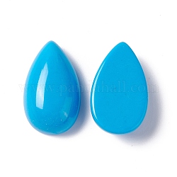 Synthetic Turquoise Cabochons, Teardrop, 30x18x9.5mm