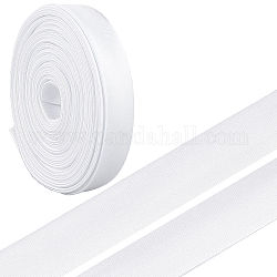 Tacher ruban, bandes de passepoil pour la décoration des vêtements, blanc, 3/4 pouce (19 mm), environ 3.83 yards (3.5m)/pc