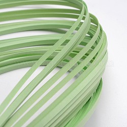Quilling Paper Strips, Light Green, 390x3mm, about 120strips/bag