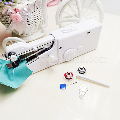 1pc Mini Single Stitch Handheld Sewing Machine Portable Stitch