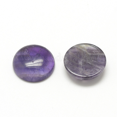 Natürlichen Amethyst Cabochons&nbsp;G-R416-10mm-30-1
