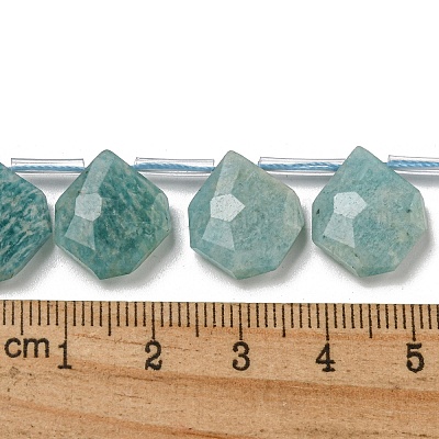 Natur Amazonit Perlen Stränge&nbsp;G-P544-C07-01-1