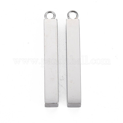 Pendentifs en acier inoxydable 304 anti-ternissement&nbsp;STAS-N095-060-1