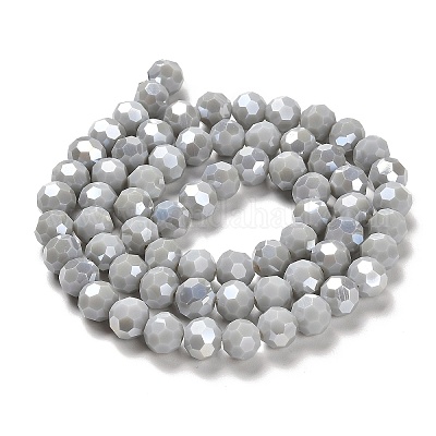 Supports de perles de verre opaques&nbsp;EGLA-A035-P8mm-B22-1