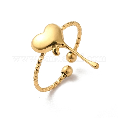 18K Gold Plated Open Jump Rings - 4 to 8 mm external diameters