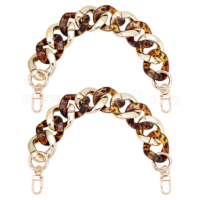Shop WADORN Short Thick Resin Purse Chain Strap Decoration Chain