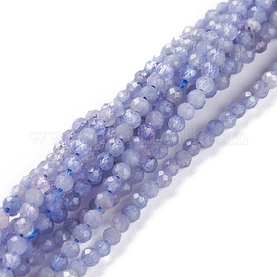 Natürliche Tansanitblau Perlen Stränge&nbsp;G-A026-A05-2mm-1