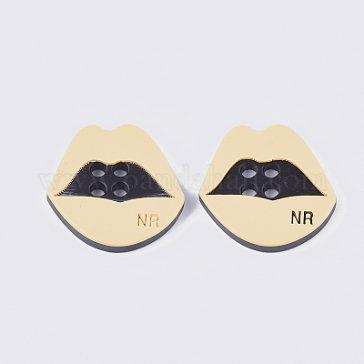 Boutons de résine 4-hole&nbsp;RESI-S377-22E-1