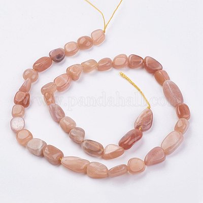 Natürliche sunstone Perlen Stränge&nbsp;G-F439-04-1