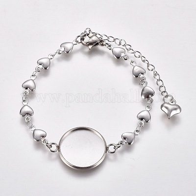 Anlaufgeschützte Herstellung von Armbändern aus Edelstahl 304&nbsp;X-STAS-L248-009P-1