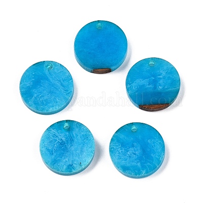 Pendenti in resina opaca&nbsp;RESI-T058-03B-1