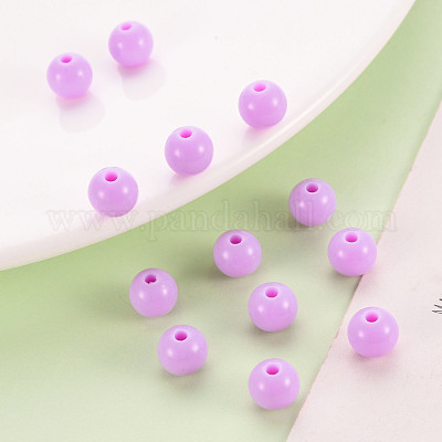 Perles acryliques opaques&nbsp;MACR-S370-C8mm-A03-1