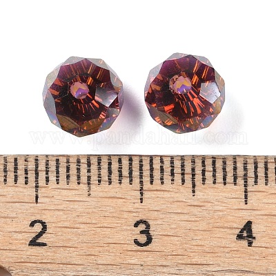 Perles de verre plaquées couleur ab&nbsp;EGLA-P059-03B-AB15-1