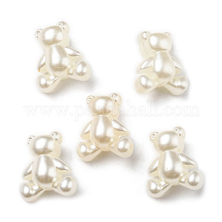Perles en ABS imitation nacre X-OACR-K001-31-1