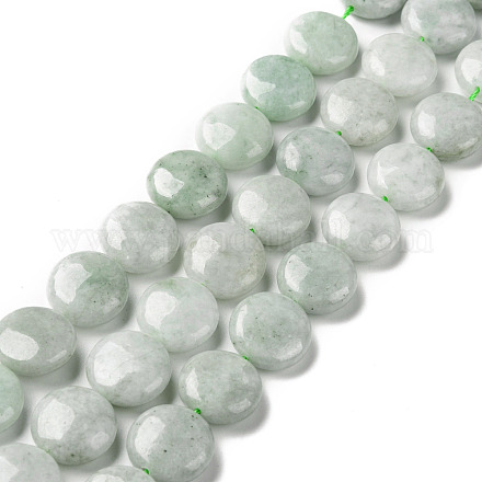 Chapelets de perles naturelles de jade du Myanmar/jade de Birmanie G-C238-12B-1