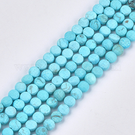 Synthetic Turquoise Beads Strands G-S354-26-1