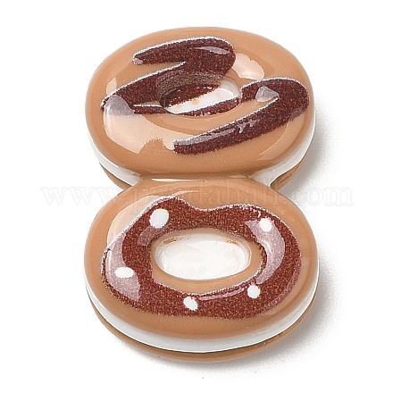 Food Theme Opaque Resin Imitation Food Decoden Cabochons RESI-E044-02D-1
