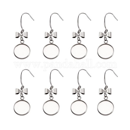 316 Stainless Steel Earring Hooks STAS-TA0004-01E-1