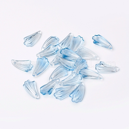 Pendentifs en verre transparent GLAA-L027-H03-1