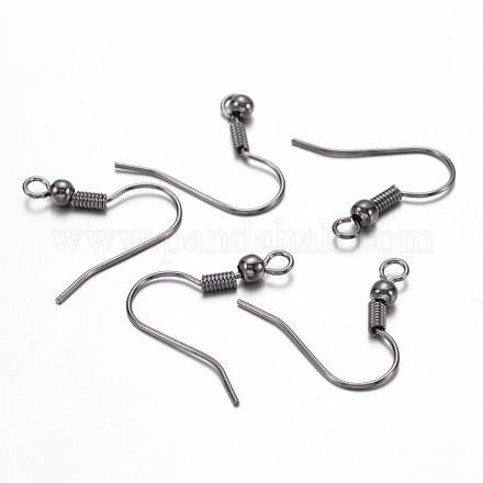 Brass Earring Hooks X-KK-Q362-B-NF-1
