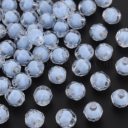 Perles en acrylique transparente TACR-S152-17A-SS2113-1