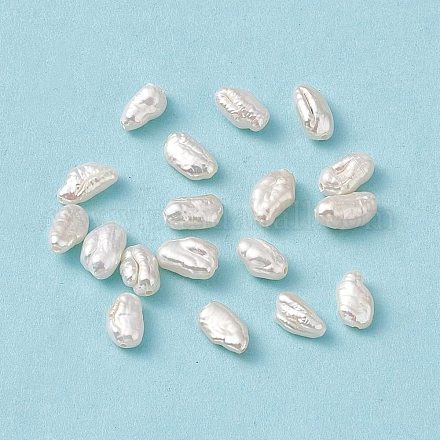 Perles de perles de keshi naturelles baroques PEAR-N020-P26-1