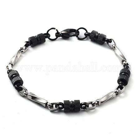 304 bracelet chaîne à maillons en acier inoxydable BJEW-Z023-02C-1