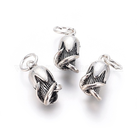 Thai charms in argento sterling STER-G029-82AS-1