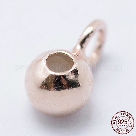 925 staffa tubolare in argento sterling STER-I014-4mm-25RG-1