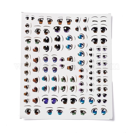 Water Transfer Eyes Stickers DIY-B039-03-1